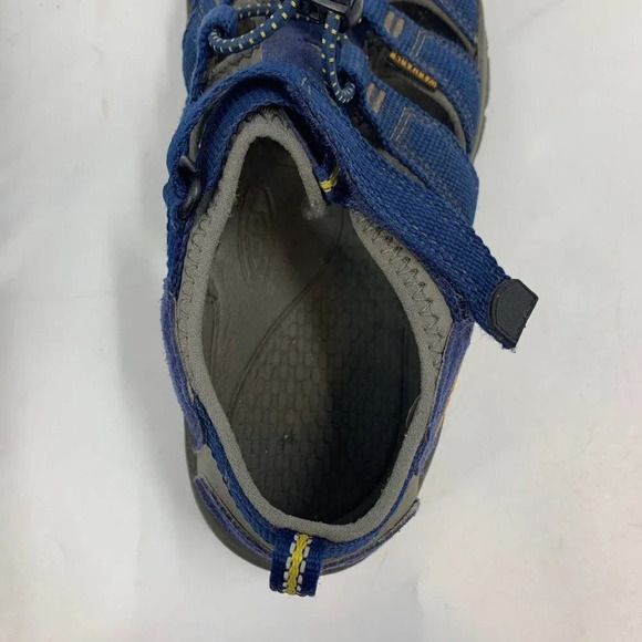 KEEN Unisex Big Kids' Newport H2 Sandal 1009962 Blue Depths/Gargoyle Size 5 - Picture 11 of 13